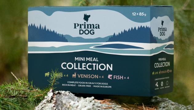 PrimaDog Mini Meal mokré krmivo pro psy 