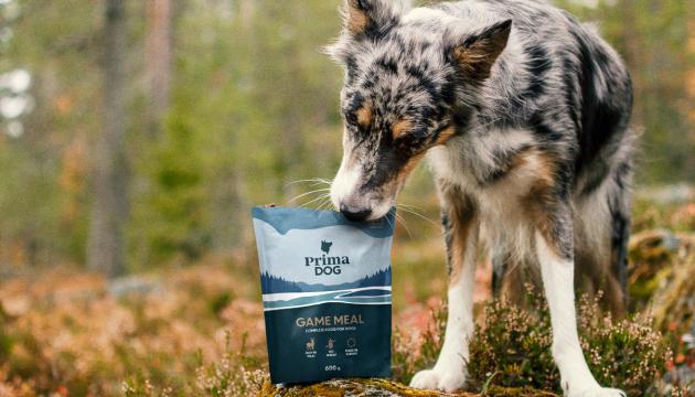 PrimaDog variety in dog food header wheat-free meal
