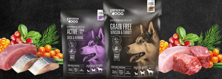 PrimaDog dry foods are high-quality dog food and contains plenty of meat