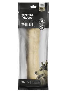 Large white chew roll for dogs PrimaDog