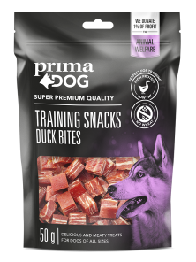 PrimaDog Training Snacks ankkapala koiran treeniherkut
