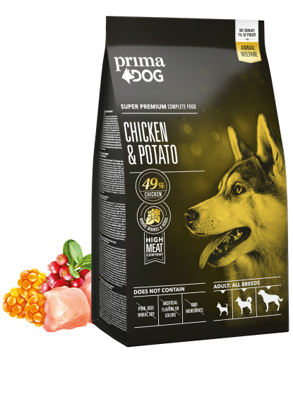 PrimaDog Chicken & Potato for all fully-grown dogs