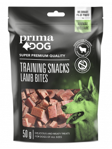Wheat-free training snacks lamb dog treats PrimaDog