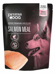 Salmon meal wet food 260 g PrimaDog
